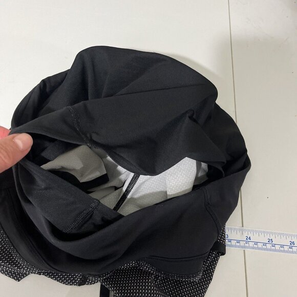 Lululemon Run Times Short Women's Size 8 Black and White Squares - Picture 8 of 13